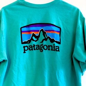 Patagonia Sea Green Graphic Print Ladies’ T-Shirt